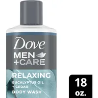 Dove Men+Care Relax Body Wash for a Skin-Strengthening nourishment, Eucalyptus + Cedar Oil with Plant-Based Cleansers and Moisturizers 532 ml