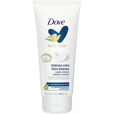 Body Love Hand Cream moisturizer for dry or rough skin Intense Care softens and smooths skin