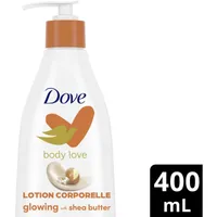 Dove Body Love Body Lotion dry skin moisturizer for silky, smooth skin Pampering Care with shea butter 400 ml