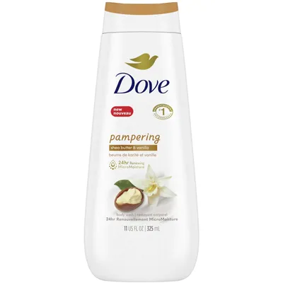 Pampering Body Wash for renewed