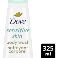 Dove Sensitive Skin Body Wash for renewed, healthy-looking skin Hypoallergenic gentle body cleanser nourishes your skin 325 ml