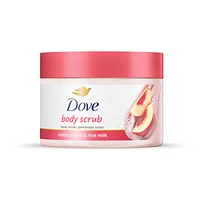 Body Scrub for Silky Smooth Skin White Peach & Crushed Rice Exfoliating Body Scrub that Restores Skin's Natural Nutrients