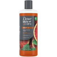 Men+Care  Uplift Body Wash for Skin-Strengthening nourishment Blood Orange + Sage with Plant-Based Cleansers and Moisturizers