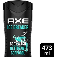 Body Wash for Long-Lasting Freshness Ice Breaker Mandarin & Mint Scent men's body wash with 100% Plant-Based Moisturizers