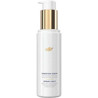 Dove  Targeted Serum Multipurpose for Stretch Marks, Dark Spots, Uneven Skin with Tone Balance Complex, Niacinamide, Collagen Peptides and Natural Moisturizing Factors,   95mL