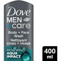 Dove Men+Care Body and Face Wash Aqua Impact 400 ML