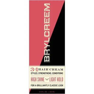 Brylcreem, High Shine Hair Cream for Men, Original