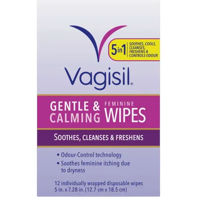 Vagisil® Gentle & Calming Feminine Wipes