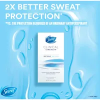 Secret Clinical Antiperspirant and Deodorant Soft Solid , Light & Fresh, 45g