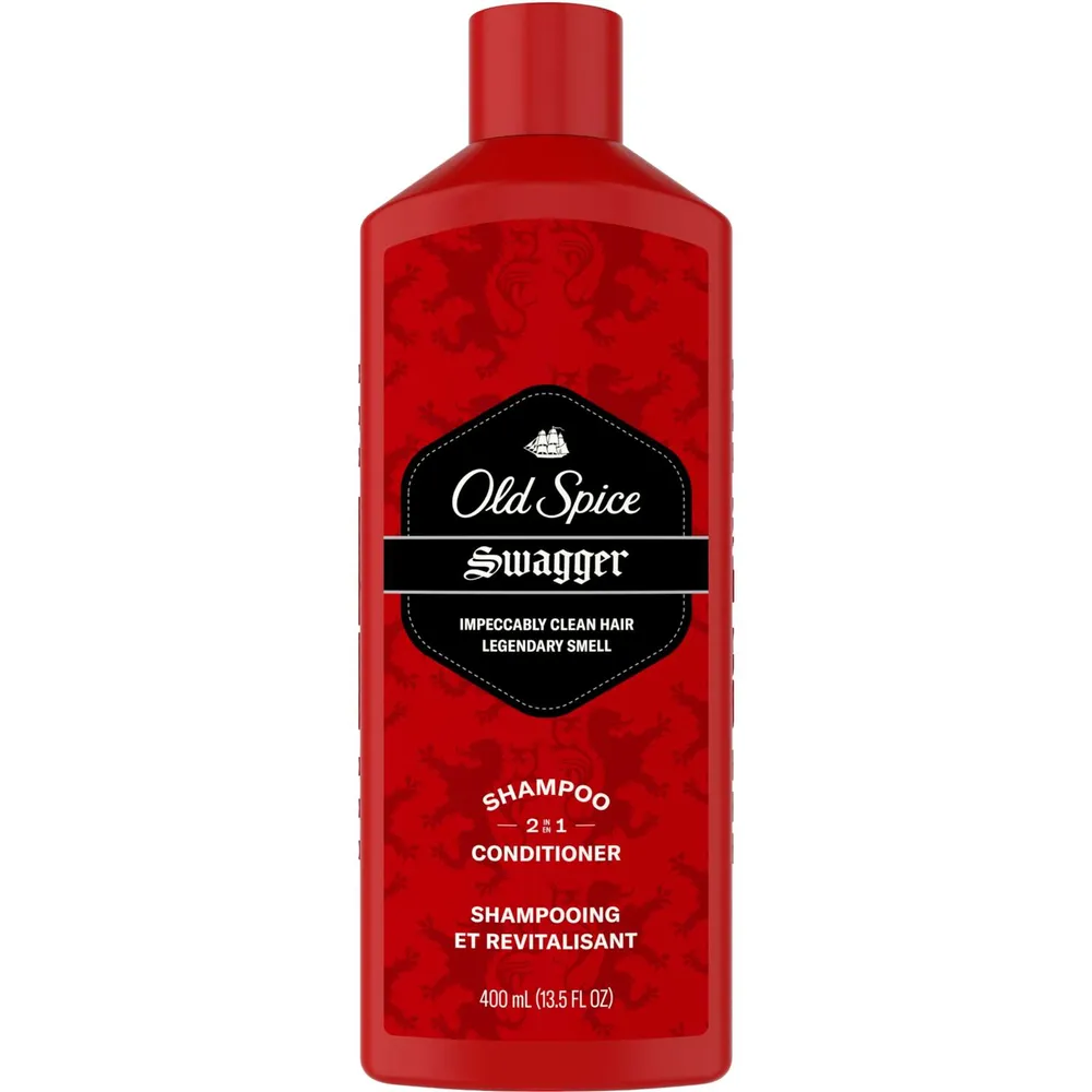 Old Spice Swagger 2in1 Shampoo and Conditioner for Men, 400 mL