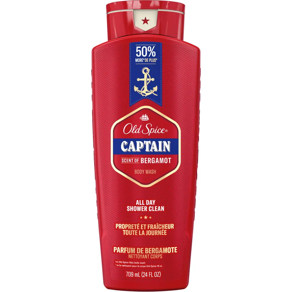 Old Spice Red Collection Body Wash for Men, Captain Scent