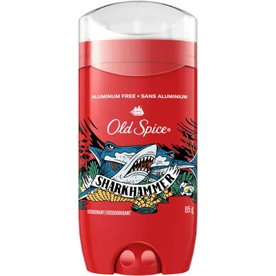 Old Spice Aluminum Free Deodorant for Men, Sharkhammer