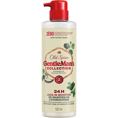 Men's Body Wash GentleMan's Blend Eucalyptus and Coconut Oil