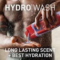 Men's Body Wash Moisturizing Hydro Wash, Captain Scent