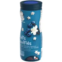 GERBER PUFFS, Blueberry Vanilla, Baby Snacks