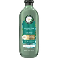 Herbal Essences Eucalyptus Sulfate Free Conditioner, Scalp Balance, 400 mL, with Certified Camellia Oil and Aloe Vera, For All Hair Types, Especially with Dry Scalp