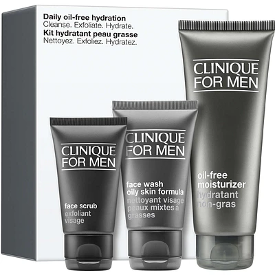 Daily Oil-Free Hydration Men's Skincare Set
