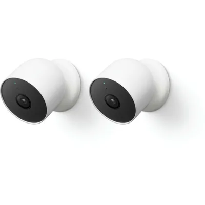 Nest Cam Indoor & Outdoor Security Camera (2 pack)