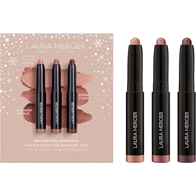 Enchanting Shimmers Caviar Stick Eye Shadow Trio