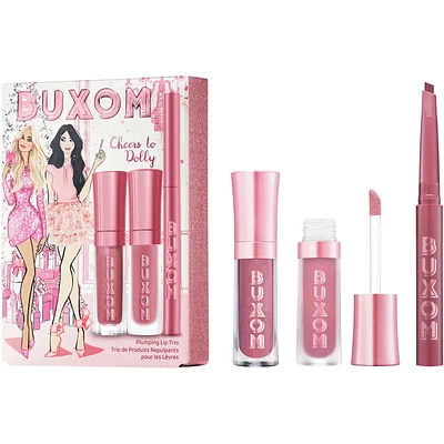 Cheers to Dolly Plumping Lip Gloss & Liner Kit