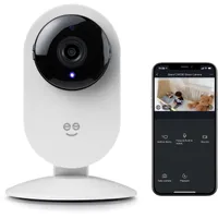 GLIMPSE HD 1080p Smart Wi-Fi Security Camera - White