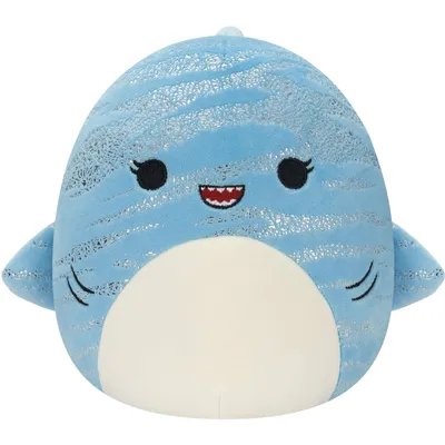 12" - Lamar the Blue Whale Shark Stuffed Animal Plush Toy