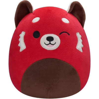 12" - Cici the Winking Red Panda Stuffed Animal Plush Toy