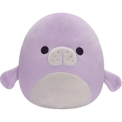 12" - Purple Manatee Stuffed Animal Plush Toy