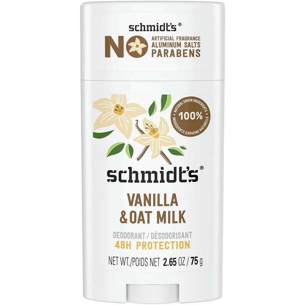 Oat Milk & Vanilla 48h Aluminum-Free Deodorant with 100% Natural Origin Ingredients