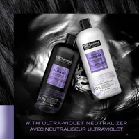 Purple Blonde Shampoo for blonde or silver coloured hair Ultra-violet Neutralizer formulated with Pro Style Technology™