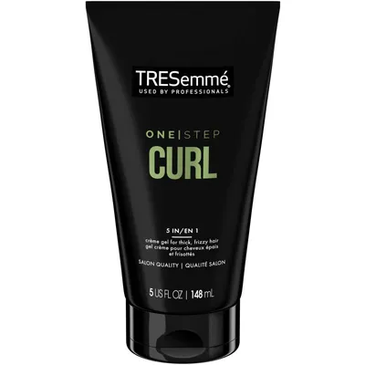 One-Step Curl Crème Gel for thick, frizzy hair 5 in 1 multi-tasking hair styling product