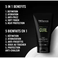 One-Step Curl Crème Gel for thick, frizzy hair 5 in 1 multi-tasking hair styling product