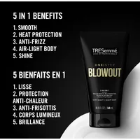One-Step Blowout 5-in-1 Blow Dry Balm for fine, medium hair Heat Protectant multi-tasking hair heat protector and hair treatment