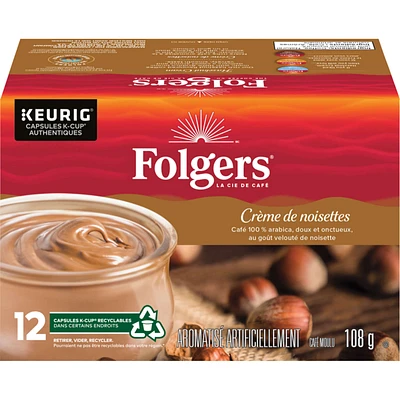 Folgers Hazelnut Cream K-Cup