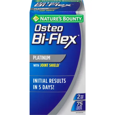 Osteo Bi-Flex Platinum Supplement, Helps Maintain Bones and Joint Health