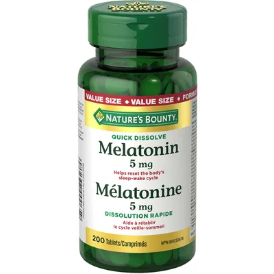 Extra Strength Sublingual Melatonin 5 mg