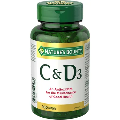 Vitamin C and D3 Pills