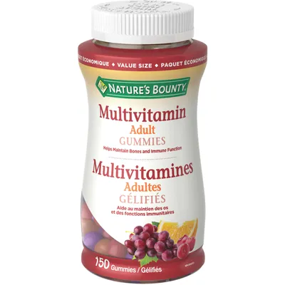 Adult Multivitamin, Helps Maintain Bones and Immune Function