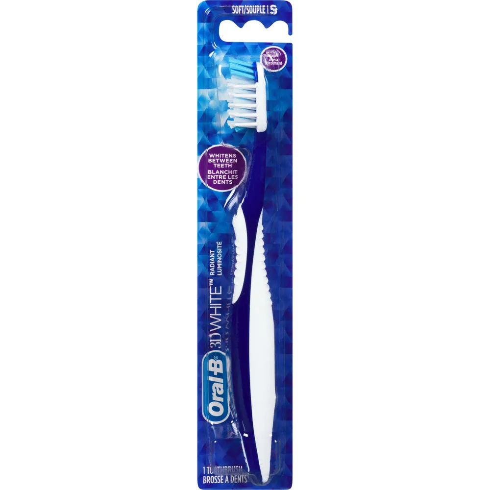Oral-B Radiant Whitening Toothbrush, Soft
