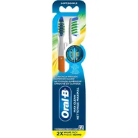 Oral-B CrossAction Max Clean Manual Toothbrush, Soft, 2 Count