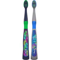 Oral-B Kid's Manual Toothbrush for Ages 3+, Extra Soft Bristles, 2 Count