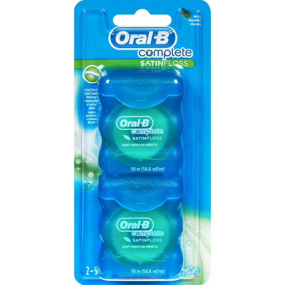 Oral-B Super Floss Pre-Cut Strands, Mint, 50 Count, Pack of 2 300410104221