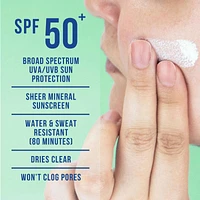 Mineral Sunscreen Sheer Lotion Face SPF 50