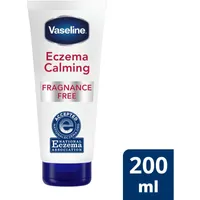 Vaseline Clinical Care™ Body Cream lotion for eczema prone skin Eczema Calming Therapy Cream with Colloidal Oatmeal Skin Protectant to provide instant relief for dry, itchy skin 200 ml