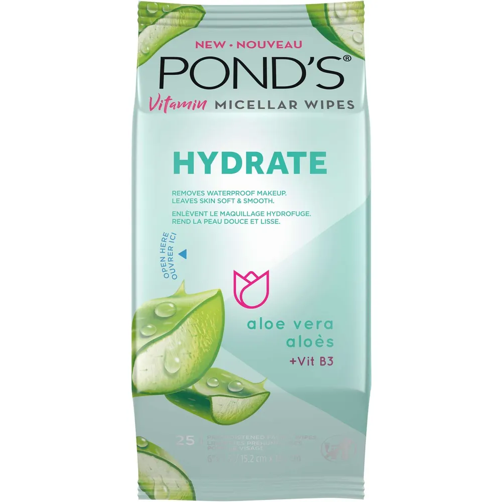 Hydrate Vitamin Micellar Wipes