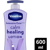 Vaseline Intensive Care Body Lotion moisturizer for dry skin Calm Healing with lavender extracts and with micro-doplets of Vaseline Jelly 600 ml