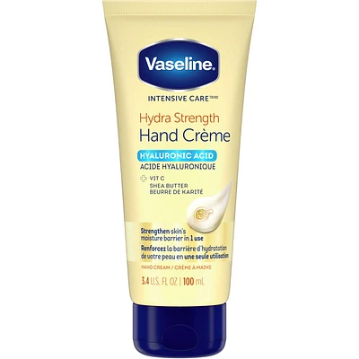 Intensive Care Hand Cream moisturizer for dry skin Hydra Strength made with hyaluronic acid, vitamin C and shea butter 100 ml