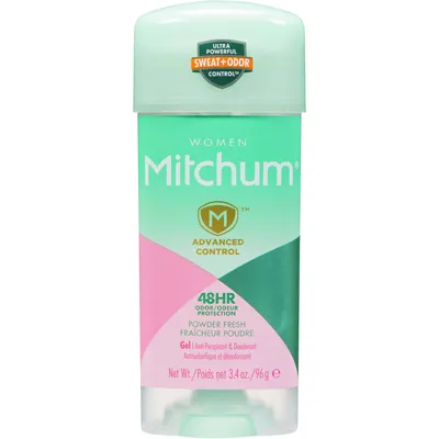 Mitchum Women Advanced Gel Antiperspirant & Deodorant Powder Fresh