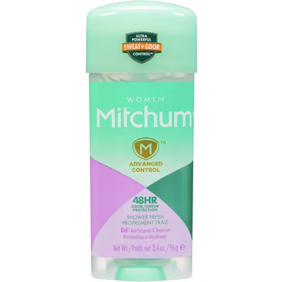 Mitchum Women Advanced Gel Antiperspirant & Deodorant Shower Fresh