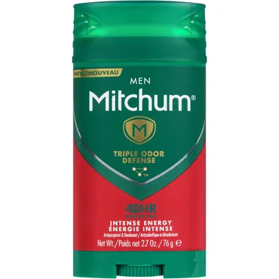 Mitchum Men Advanced Control Antiperspirant & Deodorant Invisible Solid Intense Energy